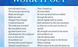 God will work it out