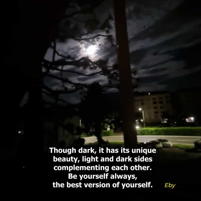 though dark Poem