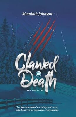 Clawed to Death, written by Maadiah Johnson, is an intriguing sci-fi series book. It tells the story of a teenage boy that’s in an intricate world of his own, after his father’s passing. He is being hunted by mysteries and events he is not prepared for. He has to stand his ground on his own and suppress the shadows that lurk in the dark. But to achieve this, he has to be someone else, he has to be something else!